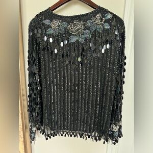 El Corte Ingles Vintage Sequence Women’s Size M